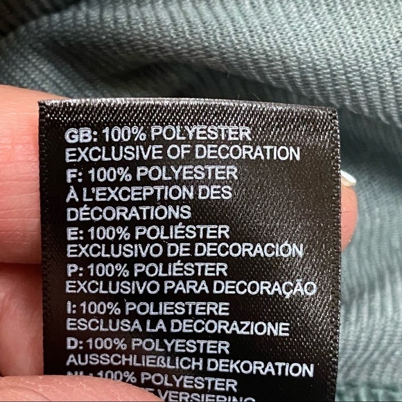 The North Face Osito Quarter‎ Zip Cropped Hoodie Balsam Green Size XXL - Picture 15 of 16